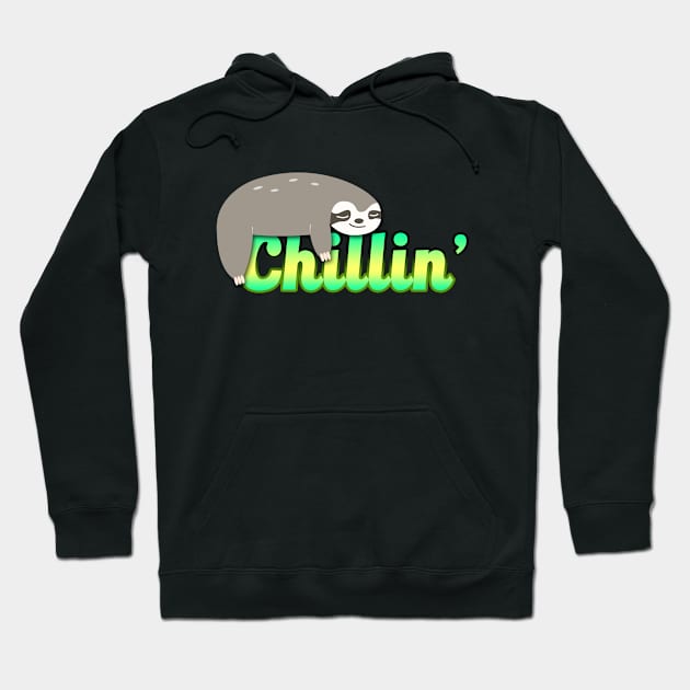 Chillin' Hoodie by Toni Tees